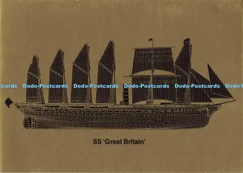 D135729 S S Great Britain The Tourism Development Office Mersey Karten