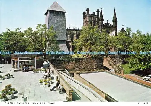 D135756 Chester Kathedrale und Glockenturm Richter C 3892