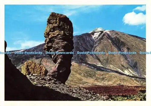 D135819 Teneriffa Blick auf el Teide John Hinde Juan Alvarez Leon