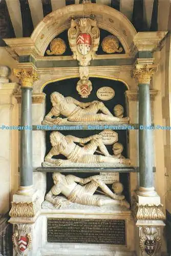 D138477 Oxfordshire Fettiplace Monuments St Mary Church Thought Factory Eric Adk