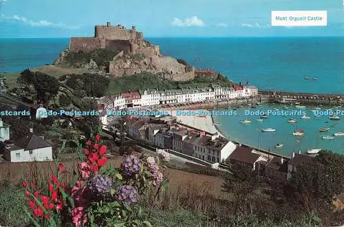 D133488 Mont Orgueil Castle Continental Karte Natural Colour Series S Marshall