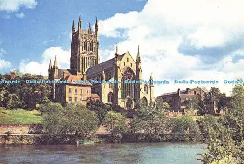D138714 Worcester Cathedral and River Severn Dixon Worc 1065