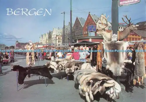 D133703 Bergen K Sorensen Torget i Bergen Coliseum Willy Haraldsen