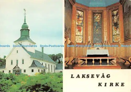 D133708 Laksevag Kirke Bygget 1875 Multi View