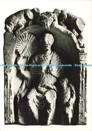 D141095 Carlisle Museum überdachter Grabstein Römerzeit um 2. Jahrhundert A D ab C