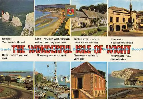 D138858 Wunderschöne Isle of Wight Nahe Mehrfachansicht