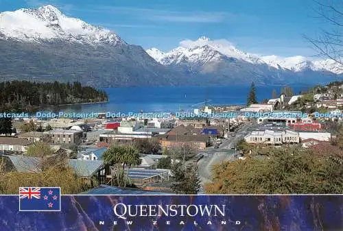 D133859 Neuseeland Queenstown Cecil Peck mit Walter Peak nahe Centre Colou
