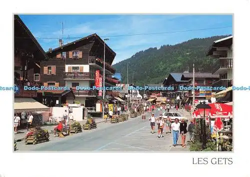 D139090 Les Gets Haute Savoie La rue principale O Anger Combier Macon 1995