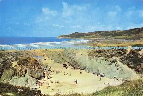 D139111 Barricane Shell Beach Woolacombe Devon Dixon 1960
