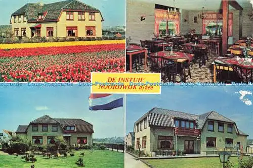 D139152 De Instuif Noordwijk a zee Hotel Pension Holland R De Vries Rijswijk Mul
