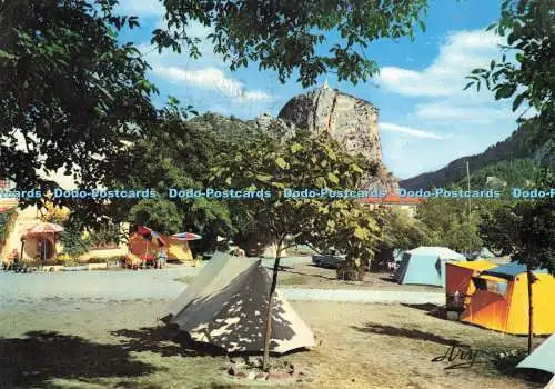 D136523 Castellane B Alpes Camping St Michel Tardy ARY chrom Ektachrome Marseil