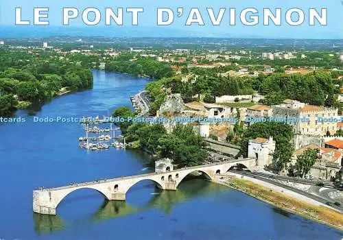 D136575 Le Pont dAvignon Avignon 84 AS de Coeur Ste PEC Foto aerienne france fr