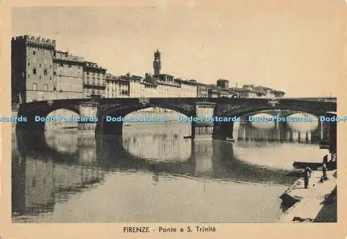 D139267 Firenze Ponte a S Trinita Gino Giusti Nova Lux