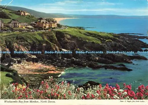 D136647 Woolacombe Bay von Morthoe North Devon E Nagele Hinde
