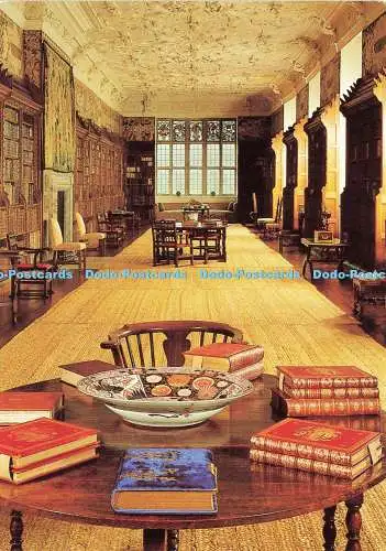 D141619 National Trust Blickling Hall Norfolk Jacobean Long Gallery Larkfield Pr