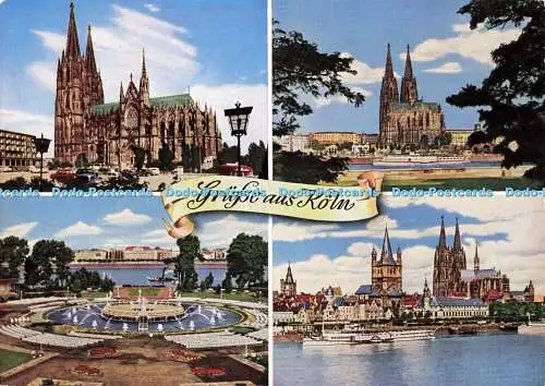D139317 Grusse aus Köln Köln am Rhein Köln am Rhein Köln sur le Rhin Gerha