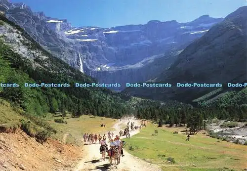 D136675 Sammlung Artpyr les Pyrenees K 125 Gavarnie Promenade au Cirque Editio