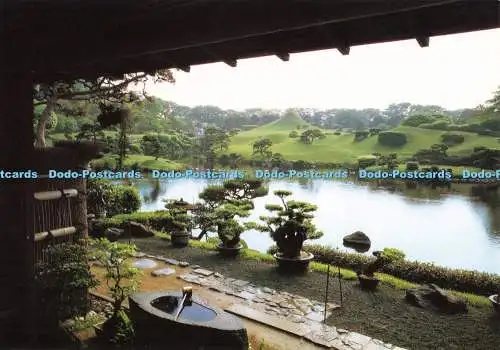 D136733 Suizenji Park Kumamoto Sein offizieller Name ist Jyojuen Garten im japanischen Stil