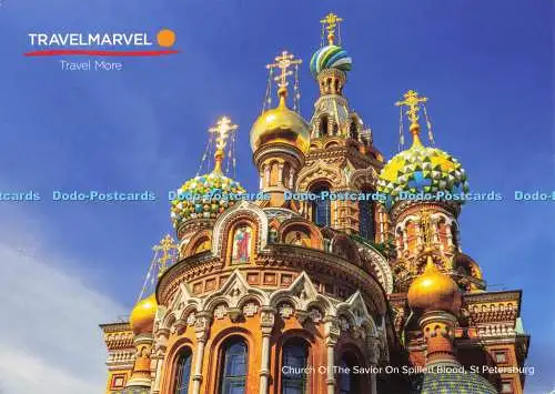 D136826 Travelmarvel Travel More Church Of Savior On Gilled Blood St Petersburg