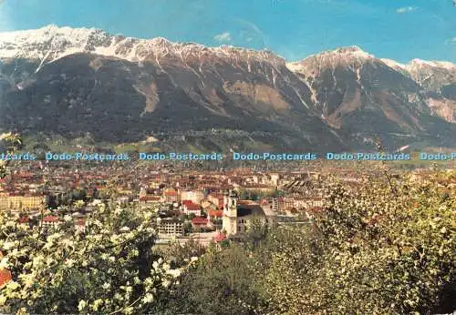 D134436 Innsbruck mit Nordkette W Stempel Risch Lau