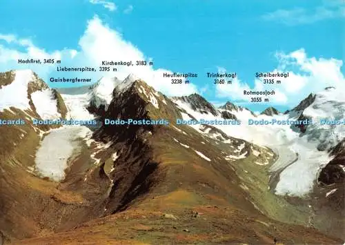 D134446 Gletscherpanorama Hohe Mut Bei Obergurgl Werner Lohmann Alpina