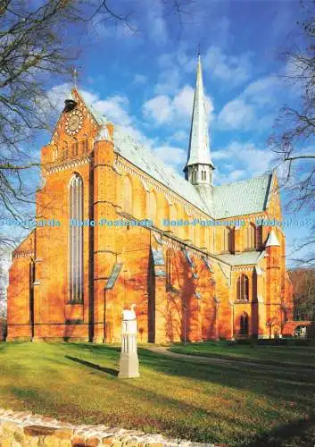 D139531 Münster Bad Doberan Zisterzienserklosterkirche 13 Jh mit reich Origina