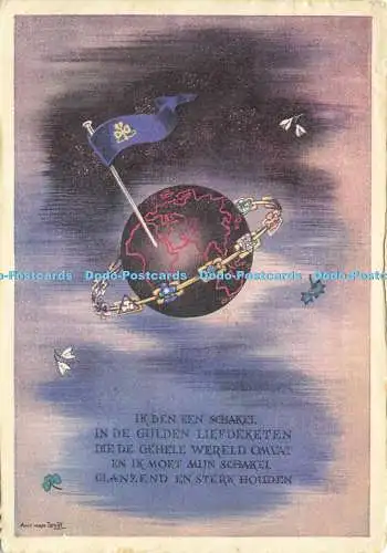 D141845 Ik Ben Een Schakel In de Gulden Liefdekten die de Gehele Wereld Omvat U