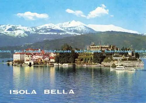D136967 Isola Bella Lago Maggiore Rivetta Souvenirs Brunner Ok Spedisci Qualita