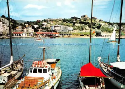 D134584 Arenys de Mar Harbour Serie II Nummer 698 Postales Farbe CYP Campana Puig F