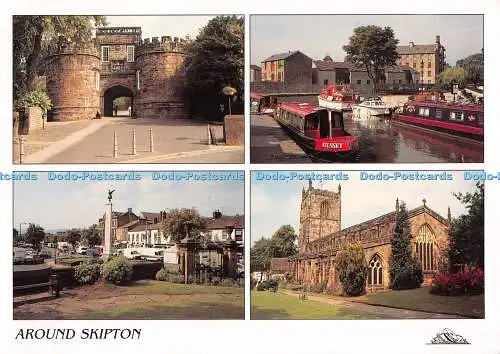D134633 Around Skipton Millstone Cards Multi View