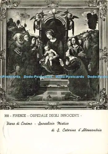 D139704 388 Firenze Ospedale degli Innocenti Piero di Cosimo Sposalizio Mistico