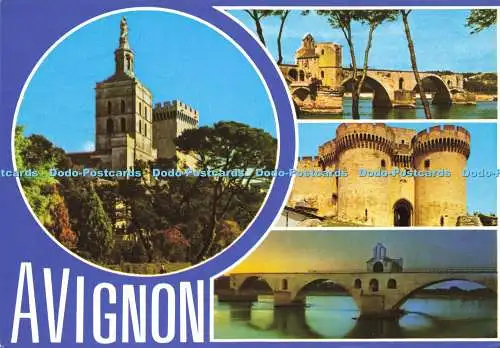 D142007 Avignon Societe Editions de France 1986 Multi View