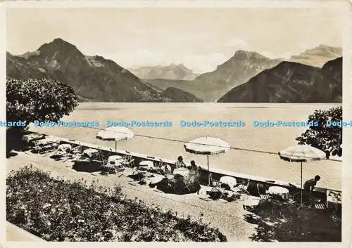 D137151 Garten Restaurant des sonnig Schonen Hotel Hertenstein Bes K v Jahn Phot