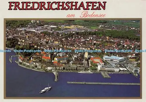 D142145 Friedrichshafen am Bodensee Zeppelin und Messestadt Franz Milz