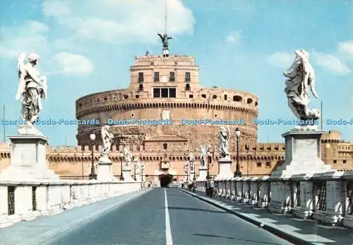 D134806 Roma Sant Angelo Brücke und Schloss Enrico Verdesi Kodak Ektachrome E V R