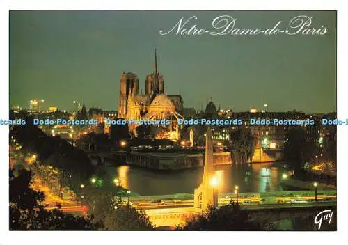 D140119 Notre Dame de Paris Paris et Ses Merveilles Le pont de la Tournelle sur