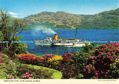 D137460 Maid of the Loch Loch Lomond Schottland E Ludwig Hinde