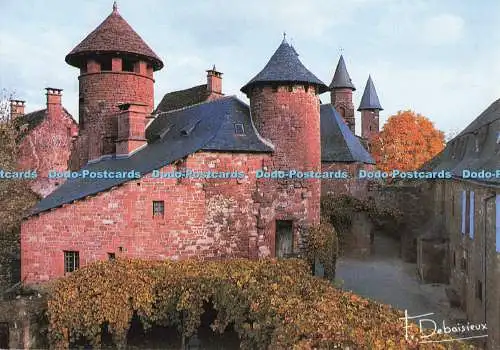 D140126 Collonges la Rouge Correze Hotel de la Ramade de Friac Si haute dans sa