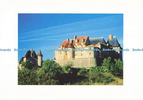 D140128 Chateau de Biron pres de Monpazier Dordogne Perigord Fassade logis seigne