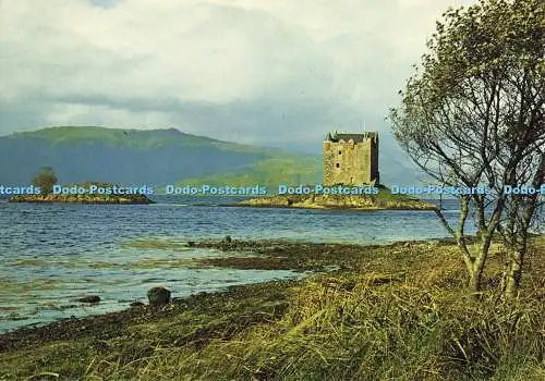 D137469 Castle Stalker from shore Appin Argyll Dixon