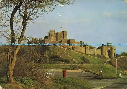 D142484 P 3 Dover Castle Kent Blick von Nordwesten mit Keep und Constables Gate