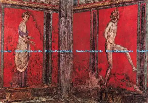 D142671 Pompei Villa dei Misteri Priesterin und Detail eines Satyr SAR Kodak Ektac