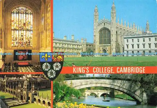 D142694 Kings College Cambridge Salmon Multi View