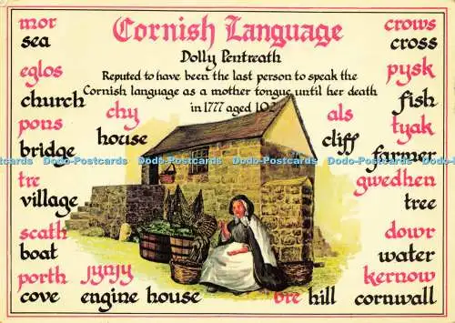 D142697 Cornish Language Dolly Pentreath Collectors Series Murray King Studio Ca