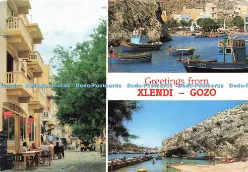 D142814 Grüße aus Xlendi Gozo Perfecta Werbung 1982 Mehrfachansicht