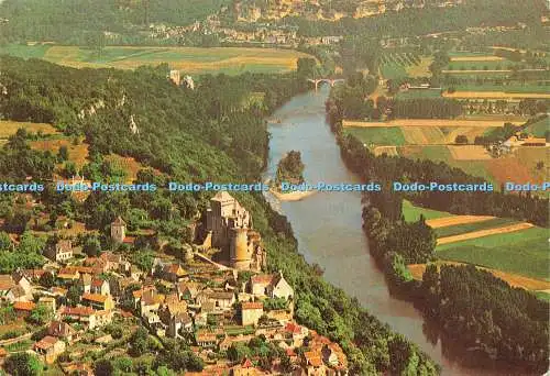 D142851 Nr 1149 Castelnaud Fayrac Vue generale Dordogne Le Pays De lHomme Rene I