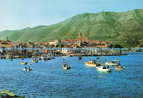 D142867 Korcula Panorama Izdaje I Stampa Giro Beograd Obrada Nitp Slobodna Dalma