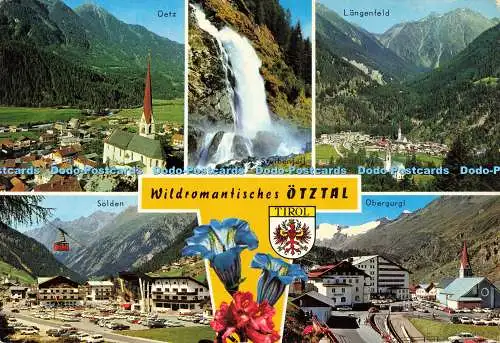 D142907 Wildromantisches Otztal Risch Lau 1972 Multi View