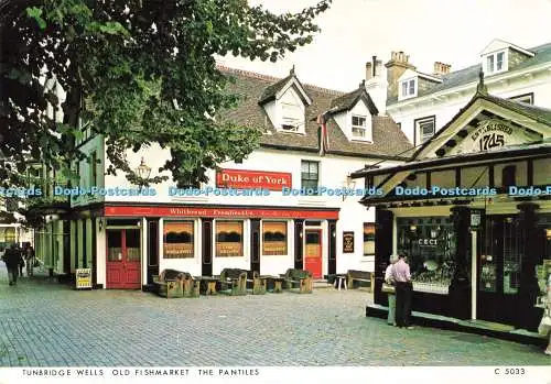 D142913 Tunbridge Wells Old Fishmarket Pantiles C5033 Judges