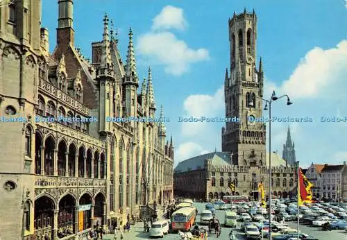 D142986 Brügger Marktplatz und Glockenturm Krüger